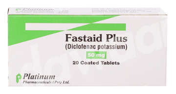 Picture of Fastaid Plus 50mg Tab 1x20s